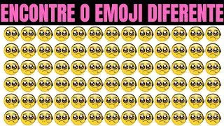QUÃO BONS SÃO SEUS OLHOS? #19 | Encontre o emoji diferente | Teste de quebra-cabeças com emoji