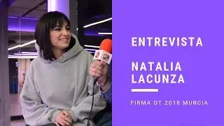 Natalia ( OT 2018) valora sus proyectos musicales: 