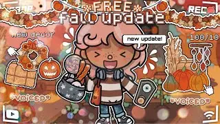 *FREE* TOCA FALL UPDATE 🤭🧡🍂 | *VOICED 🔊* | NEW TOCA UPDATE ⭐️| Toca Life World 🌍 | Toca Lani 🌺