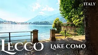 Lecco - Lake Como - Between the Mountains | 4K Tour 2025