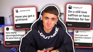 ANSWERING AWKWARD QUESTIONS (Dating a fan? Am I single?)