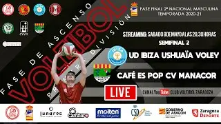 CAFÉ ES  POP CV MANACOR - UD IBIZA USHUAÏA VOLEY