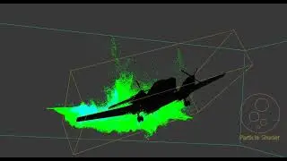 Plane Crash #phoenixfd #simulation #3d #fluid