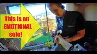 OLD SCHOOL! I play the ULTIMATE emotional guitar solo! (A tribute to Will, Patreon supporter)