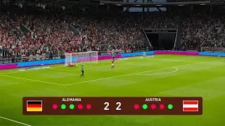 GERMANY VS AUSTRIA  Europe - UEFA AUSTRIA VS GERMANY Europe - UEFA -------------- EFOOTBALL GAMEPLAY