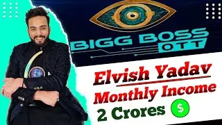 Elvish Yadav Monthly Income || Elvish Yadav Earning Source And Monthly Income