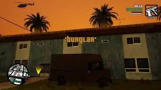 GTA San Andreas Burglar Mission (Unlock Infinite Sprint)