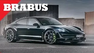 The Electrified Luxury Masterpiece   BRABUS for Porsche Taycan Turbo S