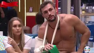 Sarah é a nova líder, Arthur, Viih Tube e Caio se machucam e brothers discutem voto