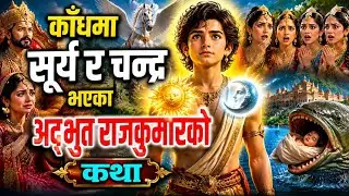 काँधमा सूर्य र चन्द्र भएका राजकुमारलाई पोखरीमा फालियो, तर त्यसपछि...!लोककथा|Lokkatha