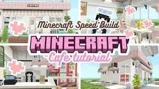 ˚⋆𐙚｡ Minecraft Cafe ☕🩷 ˊˎ | Minecraft Bedrock Edition