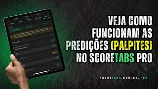 Predições (Palpites) no scoretabs PRO: Entenda como funciona 🔥