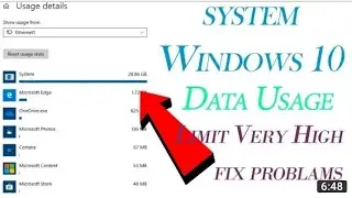 How to check data usage. how to set data limit for windows #computer #viralvideo #windows
