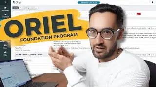 Oriel Quickstart Guide - How to Apply To Foundation Programme/SFP (UKFPO)