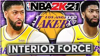 ANTHONY DAVIS EXACT BUILD IN 2K21 NEXT GEN! | AMAZING ATHLETIC BIG MAN BUILD IN NBA 2K21!