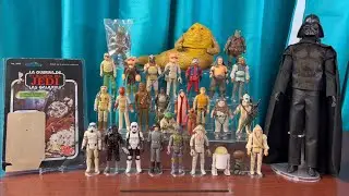 Vintage Kenner Star Wars Collection: Lili Ledy Made In Mexico Figures