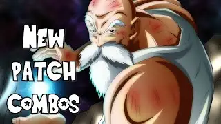 Master Roshi New Patch Combos (v1.32) - DBFZ