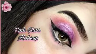 Soft Pink Glam Makeup Tutorial | Flawless & Easy Look