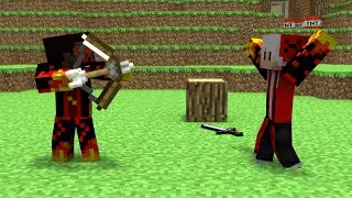 minecraft: PARTIDA DE PVP E TNT RUN
