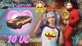 ДОДЖ ЗА 10 UC 😳 ОФИЦИАЛЬНО ДОНАТЕР В PUBG MOBILE 😎😂