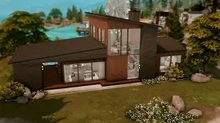 Hillside House / The Sims 4 / no cc / stop motion