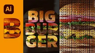 Adobe Illustrator Tutorials | Masking Images with Text