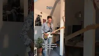 When the guitarist knows every part of the song