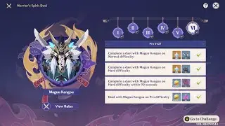 [EVENT] Genshin Impact: Warrior's Spirit Duel: Maguu Kengou