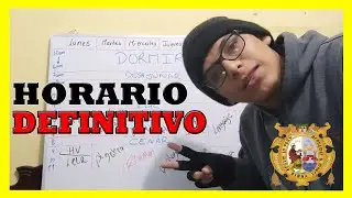 HORARIO DEFINITIVO para INGRESAR a la UNMSM | DavidEnLaU