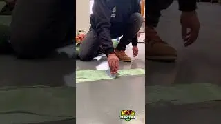 Gluing Artificial Turf 👷🏻‍♂️ #shorts