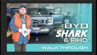 BYD Shark 6 - First right-hand drive walkaround!