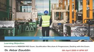 NEBOSH IGC - Introduction