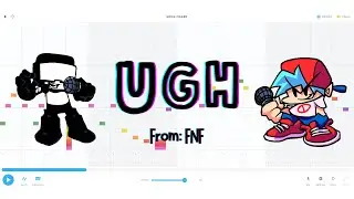 Ugh (from Friday Night Funkin') on Song Maker - Chrome Music Lab