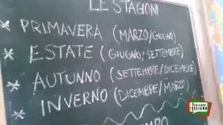 Learn Italian - Seasons of the year