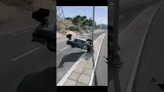 BeamNG.drive - Random Crashes pt12 #shorts