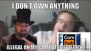 Wingsofredemption shows photos on his computer and says he doesn’t own anything illegal