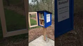 Have you visited our newest Community Bookshelf in Pioneer Park?