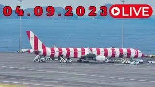 LIVE 2 X B757 From Madeira Island Airport 04.09.2023