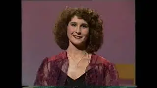 Tracey Arbon on New Faces with Bert Newton -  Final Show 1985