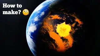 How to make a massive astroid impact animation with phone? 