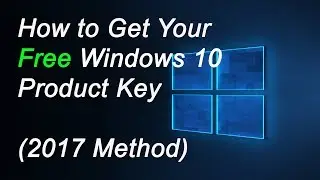 Get your FREE Windows 10 Product Key Easily!