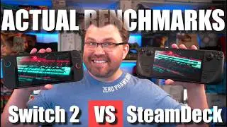 Switch 2 Vs Steam Deck OLED WITH Actual Benchmarks
