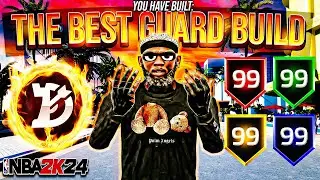 *NEW* BEST META GUARD BUILD IN NBA 2K24 + BEST BADGES! BEST SHOOTING POINT GUARD BUILD NBA 2K24!😱