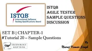 ISTQB Agile Tester Sample Question | Tutorial 20 | SET B | Chapter 1 | ISTQB Mock Question TM SQUARE