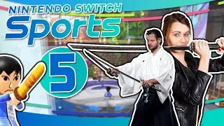 NINTENDO SWITCH SPORTS ⚔️ #5: Chanbara | Solo & Multiplayer