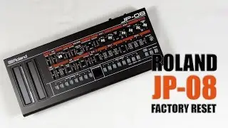 Roland JP-08 factory reset