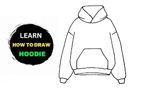 How To Draw A Hoodie | Hoodie Drawing Tutorial