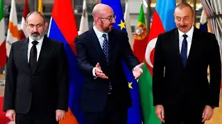 Armenia's Pashinyan and Azerbaijan's Aliyev Meet in Brussels Amid Nagorno Karabakh Tensions
