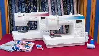 Janome Sewist 780dc и 740dc - Обзор швейных машин