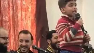 شوق النبي لنا قد ملأ الأثر🎶#الأطفال_حينما_يبدعون_هكذا_تكون_النتيجة